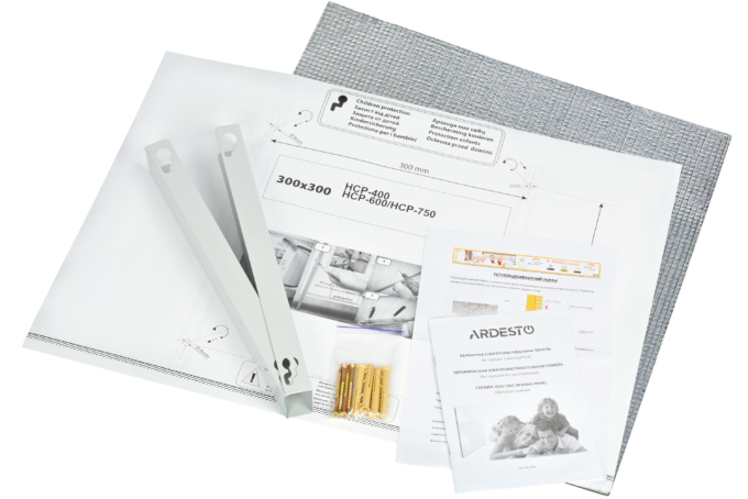 Ceramic infrared electric heater Ardesto HCP-750RM