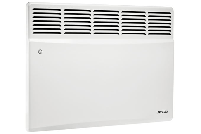 Convector ARDESTO, 15m2, 1500w, mechanical control, closed heating element, white