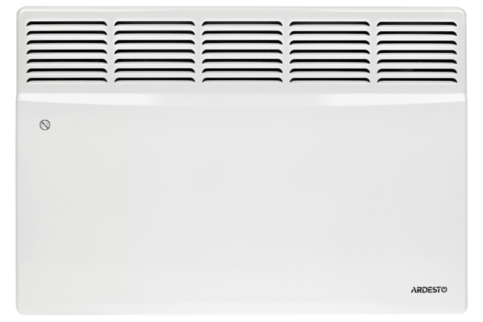 Convector ARDESTO, 15m2, 1500w, mechanical control, closed heating element, white