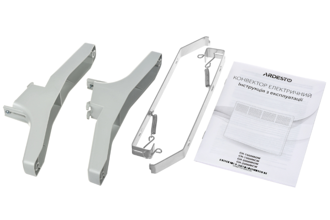 Convector ARDESTO, 15m2, 1500w, mechanical control, closed heating element, white