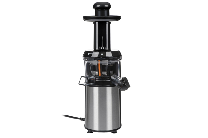 Ardesto auger juicer, 200W, bowl-0.6L, cake-0.6L, plastic/iron, silver-black
