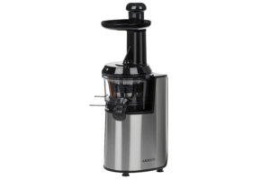 Ardesto auger juicer, 200W, bowl-0.6L, cake-0.6L, plastic/iron, silver-black