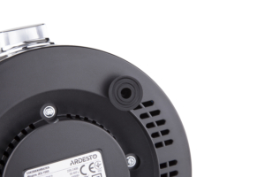 Соковитискач Ardesto відцентрований 1000Вт, чаша-0.5л, жмих-1.5л, пластик/метал, сріблясто-чорний