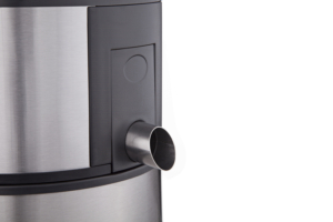 Соковитискач Ardesto відцентрований 1000Вт, чаша-0.5л, жмих-1.5л, пластик/метал, сріблясто-чорний