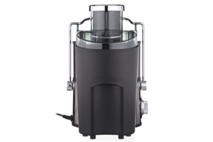 Соковитискач Ardesto відцентрований 1000Вт, чаша-0.5л, жмих-1.5л, пластик/метал, сріблясто-чорний