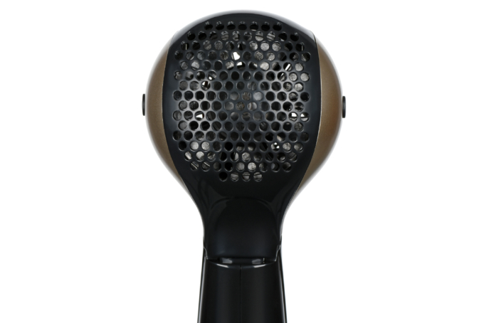Фен Ardesto  Gemini HD-503T дорожній, 1200 Вт, складана ручка, 2 швидкості, 2 темпер. режими, золотисто-чорний
