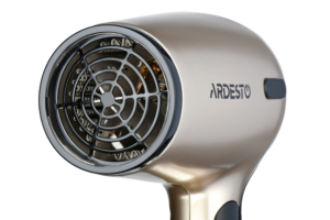 Фен Ardesto  Gemini HD-503T дорожній, 1200 Вт, складана ручка, 2 швидкості, 2 темпер. режими, золотисто-чорний