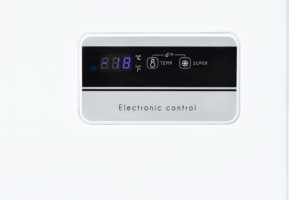 Chest freezer ARDESTO, 249L, A+, ST, display ext, ref mode, white