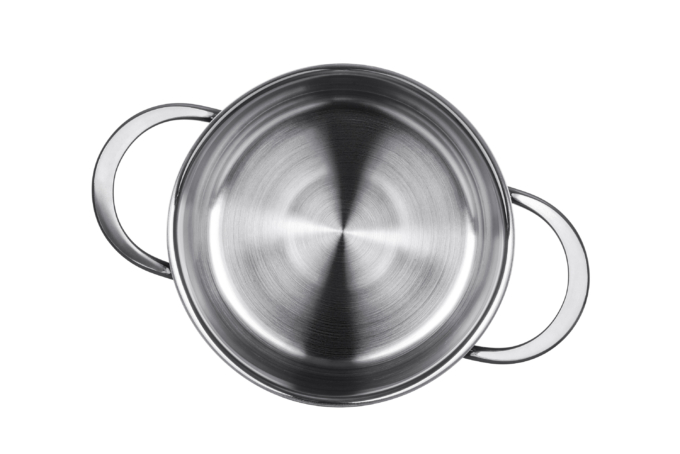 Ardesto Casserole with glass lid, Black Mars, 2.3l, stainless steel