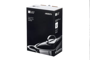 Кастрюля со стеклянной крышкой Ardesto Black Mars, 3л, нержавеющая сталь