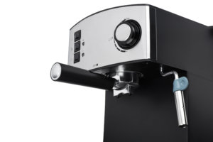 Ardesto coffee maker carob Steel Collection 1.6l, ground, hand capuchino maker, silver-black