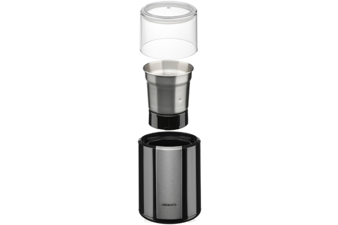 Ardesto сoffee grinder rotary 200W, grain volume-60g, plastic/iron, black