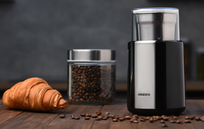 Ardesto сoffee grinder rotary 200W, grain volume-60g, plastic/iron, black