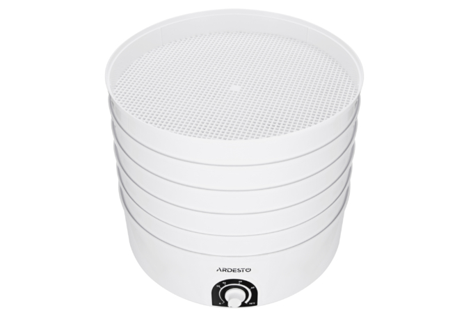 Ardesto dryer for products FDB-5385, 520W, pallets -5x4cm, diameter-38,5cm, max-70°С, temperature adjustment, plastic, white