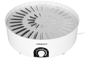 Ardesto dryer for products FDB-5385, 520W, pallets -5x4cm, diameter-38,5cm, max-70°С, temperature adjustment, plastic, white
