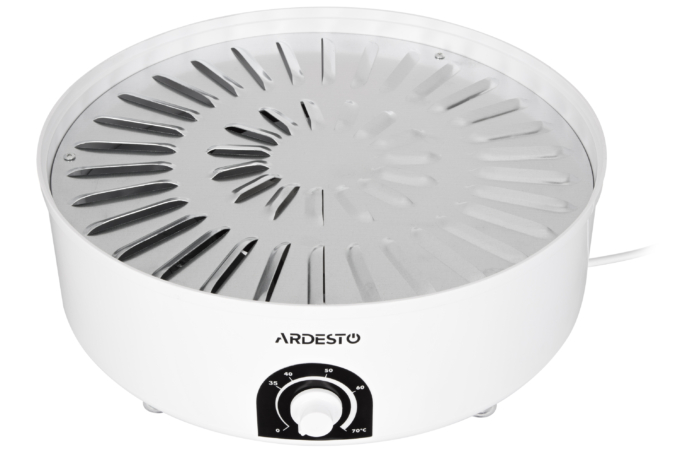 Ardesto dryer for products FDB-5385, 520W, pallets -5x4cm, diameter-38,5cm, max-70°С, temperature adjustment, plastic, white