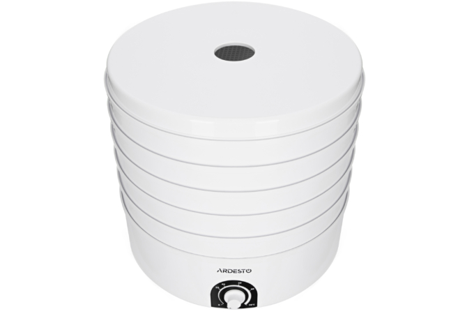 Ardesto dryer for products FDB-5385, 520W, pallets -5x4cm, diameter-38,5cm, max-70°С, temperature adjustment, plastic, white