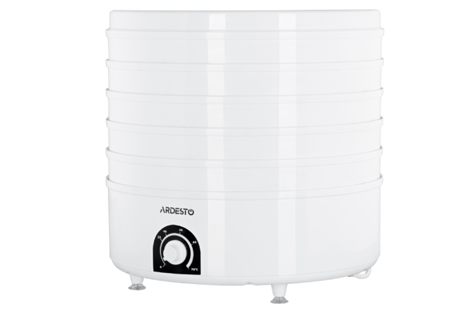 Ardesto dryer for products FDB-5385, 520W, pallets -5x4cm, diameter-38,5cm, max-70°С, temperature adjustment, plastic, white