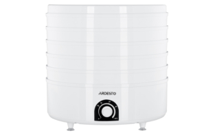 Ardesto dryer for products FDB-5385, 520W, pallets -5x4cm, diameter-38,5cm, max-70°С, temperature adjustment, plastic, white