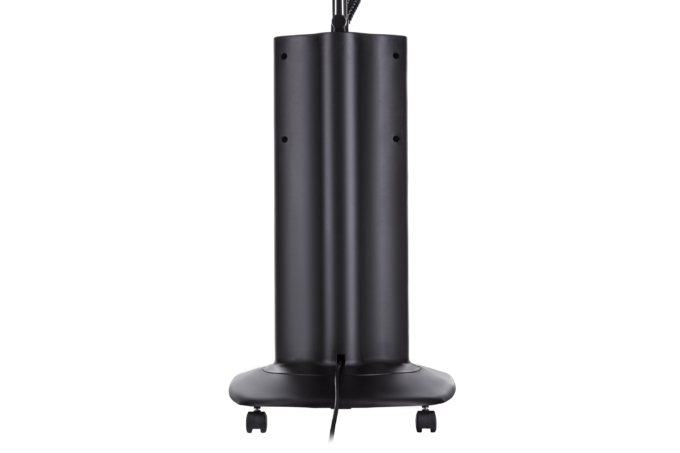 Floor fan ARDESTO, 47см, 100Вт, remote control, display, humidification, black-grey
