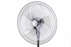 Floor fan ARDESTO, 47см, 100Вт, remote control, display, humidification, black-bronze