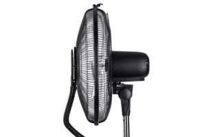 Floor fan ARDESTO, 47см, 100Вт, remote control, display, humidification, black-bronze