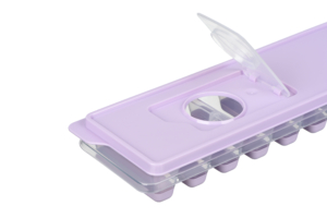 Форма для льда с крышкой Ardesto Fresh Stick, 27х9.5х3.8см, силикон, пластик, лиловый