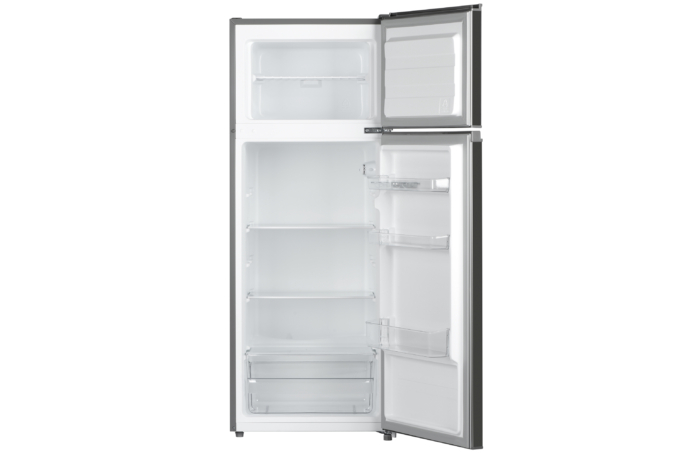 Ref ARDESTO with top freezer, 143x55x55, ref-164L, freez.-40L, 2doors, A+, ST, silver