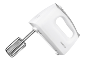 Ardesto hand mixer 400W, nozzles-4 beaters, turbo mode, white