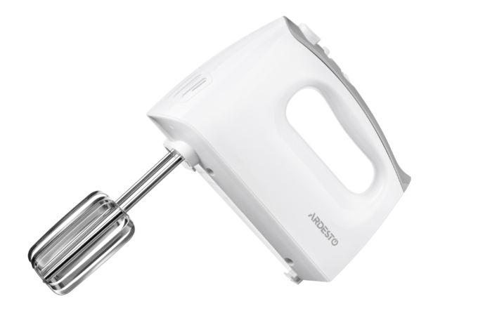 Ardesto hand mixer 400W, nozzles-4 beaters, turbo mode, white
