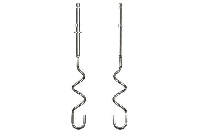 Ardesto hand mixer 400W, nozzles-4 beaters, turbo mode, white