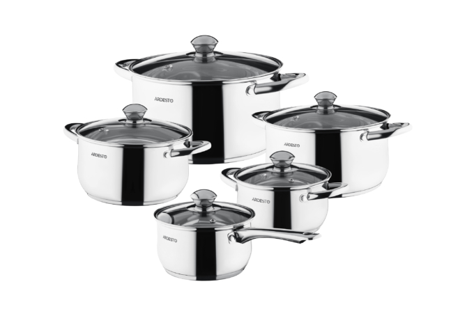 Cookware kit Ardesto Gemini Gourmet Varese AR1910PS