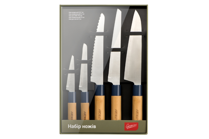 Knife set Ardesto Gemini AR2101SA