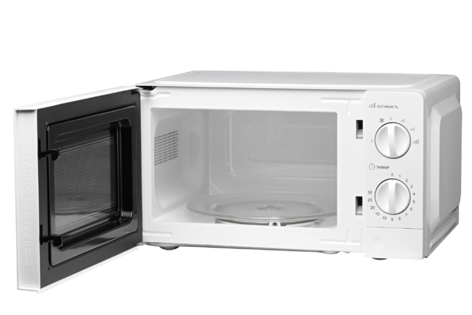 Microwave oven ARDESTO, 20L, mechanical control, 700W, button opening, white