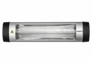Infrared heater ARDESTO quartz, 16m2, 3000w, mechanical control, grey/black