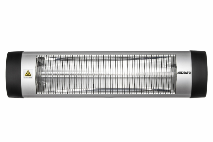 Infrared heater ARDESTO quartz, 9m2, 2000w, mechanical control, grey/black