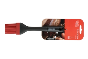 Кисточка Ardesto Golden Brown, 25см, силикон, пластик, черно-красный