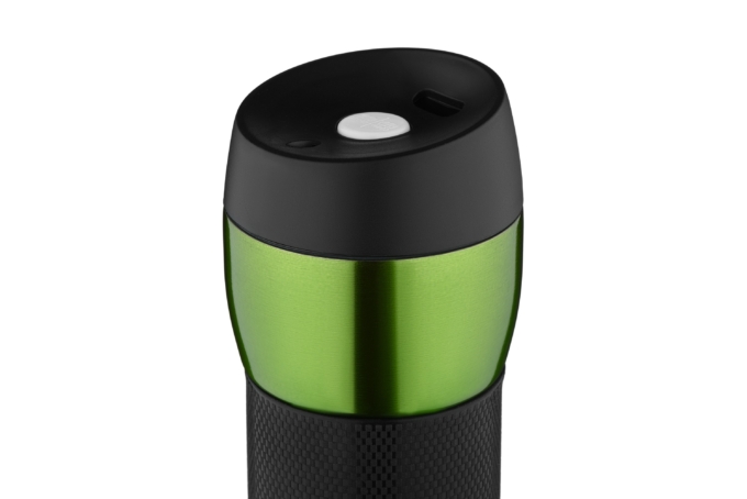 Ardesto Travel mug Easy travel, 450ml, stainless steel, green