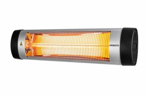 Infrared heater ARDESTO quartz, 9m2, 2000w, mechanical control, grey/black