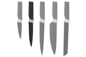 Ardesto Utility Knife Black Mars, 12cm, stainless steel, plastic, black