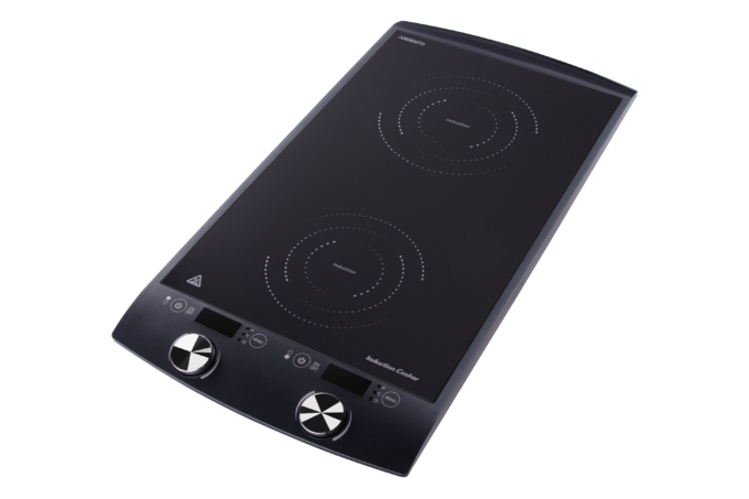 Ardesto table cooker induction, burner – 2, 1.3+1.6W,  control – sensor, black