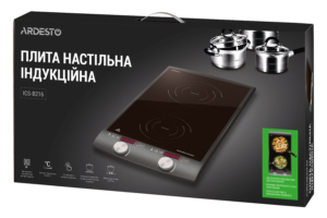 Ardesto table cooker induction, burner – 2, 1.3+1.6W,  control – sensor, black