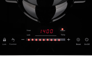 Плитка настольная Ardesto индукционная, конф. — 2 на 1.3кВт и 1.8кВт горизонт., управл. — сенсорное, таймер, boost, черный