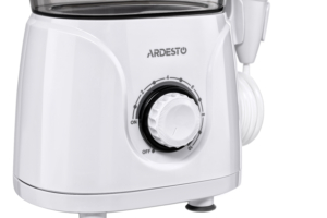 Ardesto irrigator portable, cup 600 ml, 8 nozzles, white
