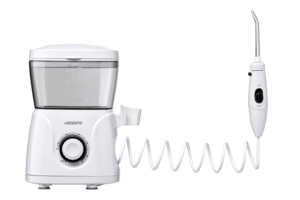 Ardesto irrigator portable, cup 600 ml, 8 nozzles, white