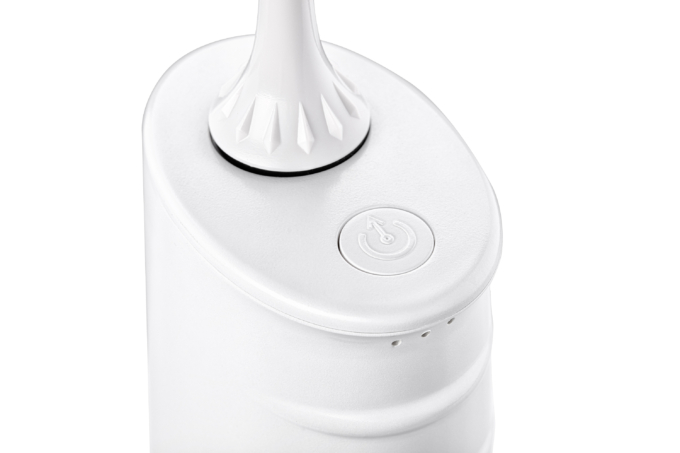 Іригатор Ardesto портативний, чаша 320 мл, Li-ion акум. в компл., 2 насадки, білий