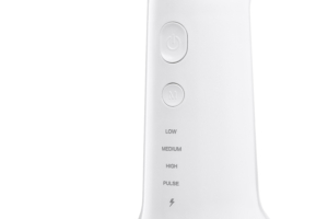 Іригатор Ardesto портативний, чаша 320 мл, Li-ion акум. в компл., 2 насадки, білий