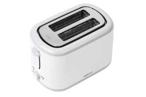 Тостер Ardesto White stripes T-F17WG 930Вт, пластик, белый+серый