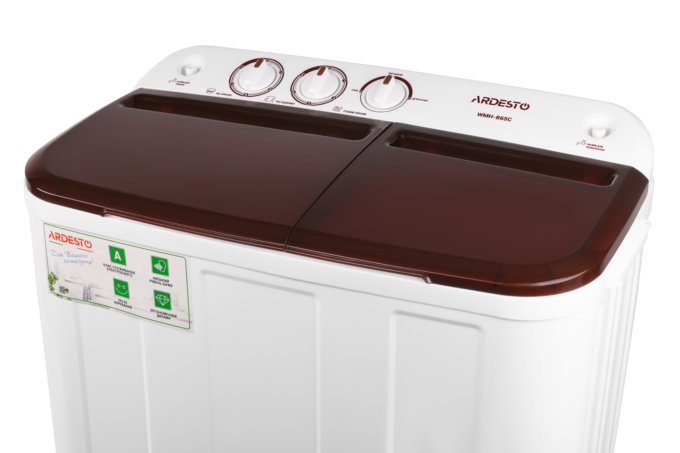Стиральная машина ARDESTO полуавтомат., 6.5кг, 1350, A, 41см, отжим, белый