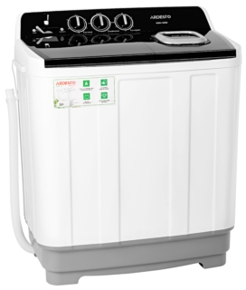 Стиральная машина ARDESTO полуавтомат., 8кг, 1350, A, 45.5см, отжим, белый